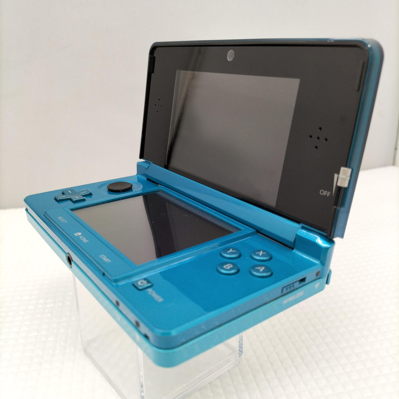 【Nintendo】 ニンテンドー 3DS CTR-001 動作確認済み アクアブルー 任天堂 家庭用 ゲーム アダプター付き A0584 Nintendo ニンテンドー 3DS アクアブルー CTR-001 - メルカリ