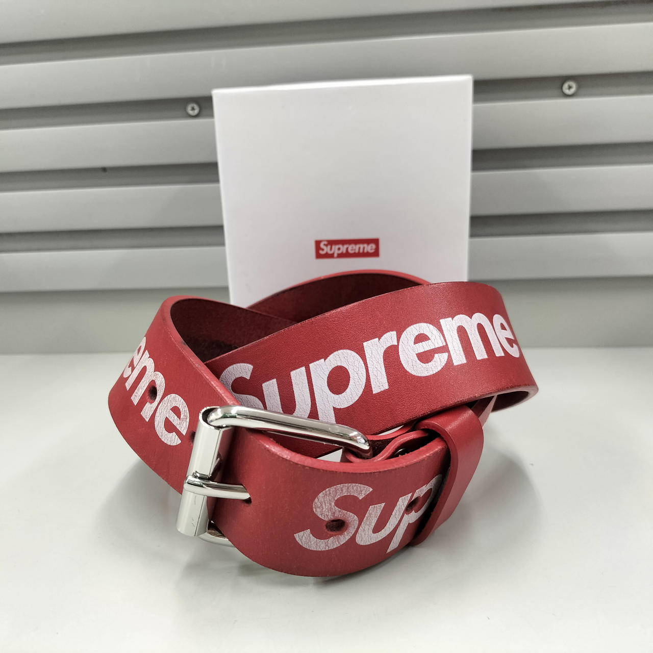シュプリーム(SUPREME)|REPEAT LEATHER BELT|【ハードオフ公式通販