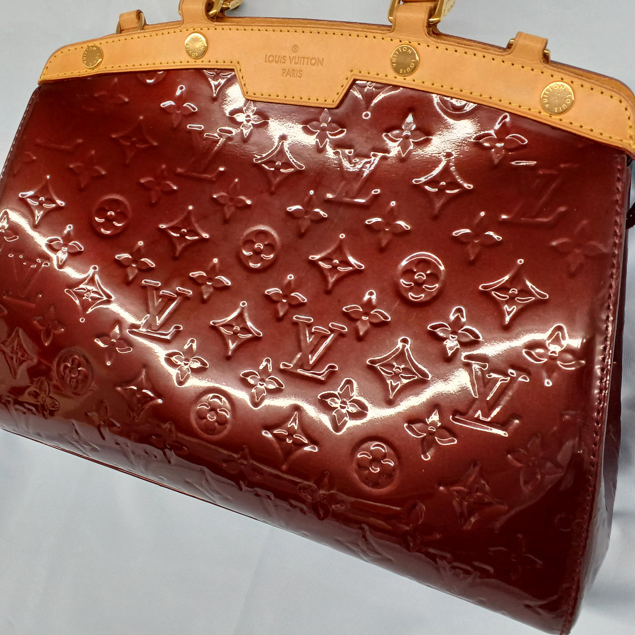 LOUIS VUITTON|ブレアMM ヴェルニ・アマラント|HARDOFFオフ