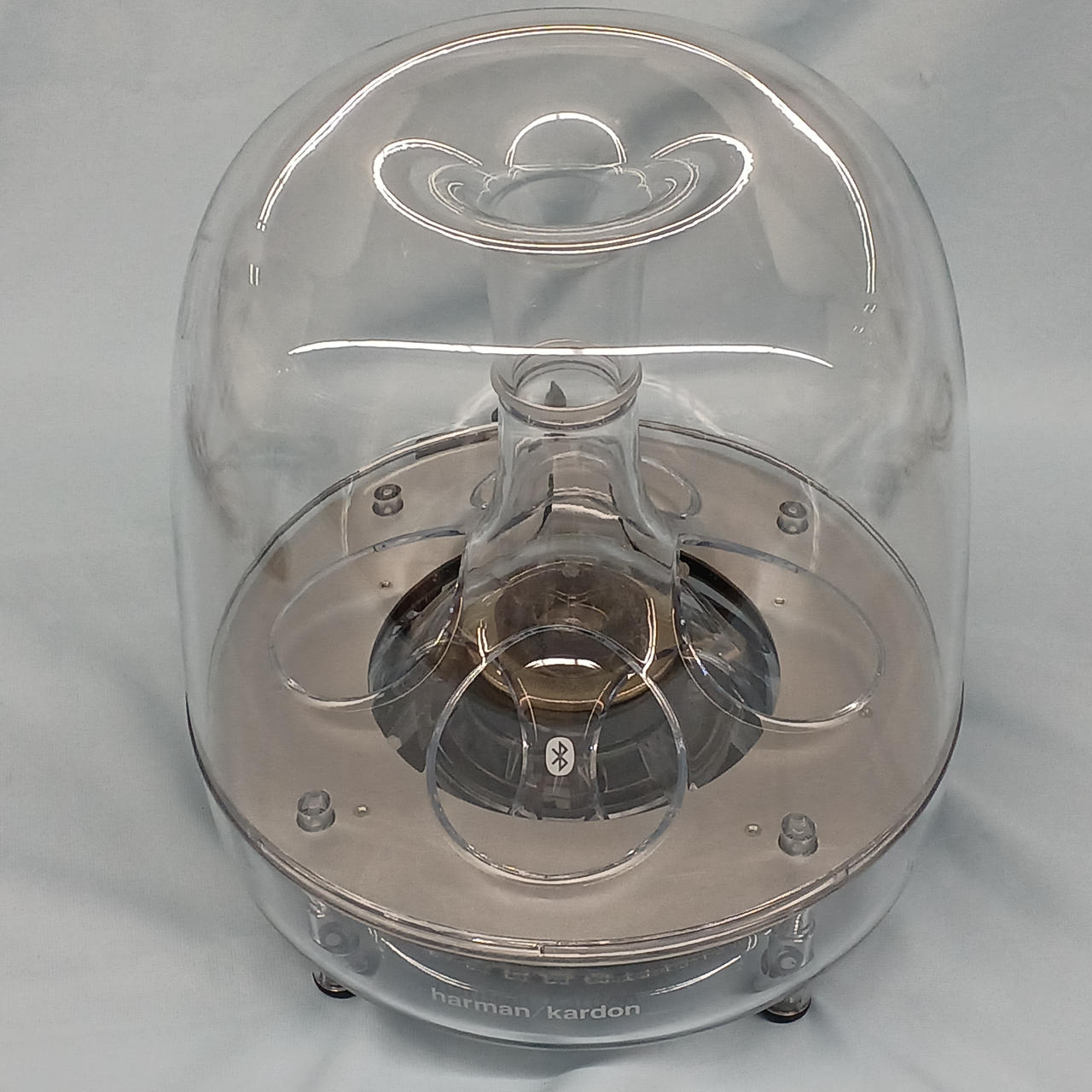 【美品】harman/kardon 円形スピーカー｜高音質｜ACアダプター付 ハーマンカードン(HARMAN/KARDON)|Bluetoothスピーカー|HARDOFF