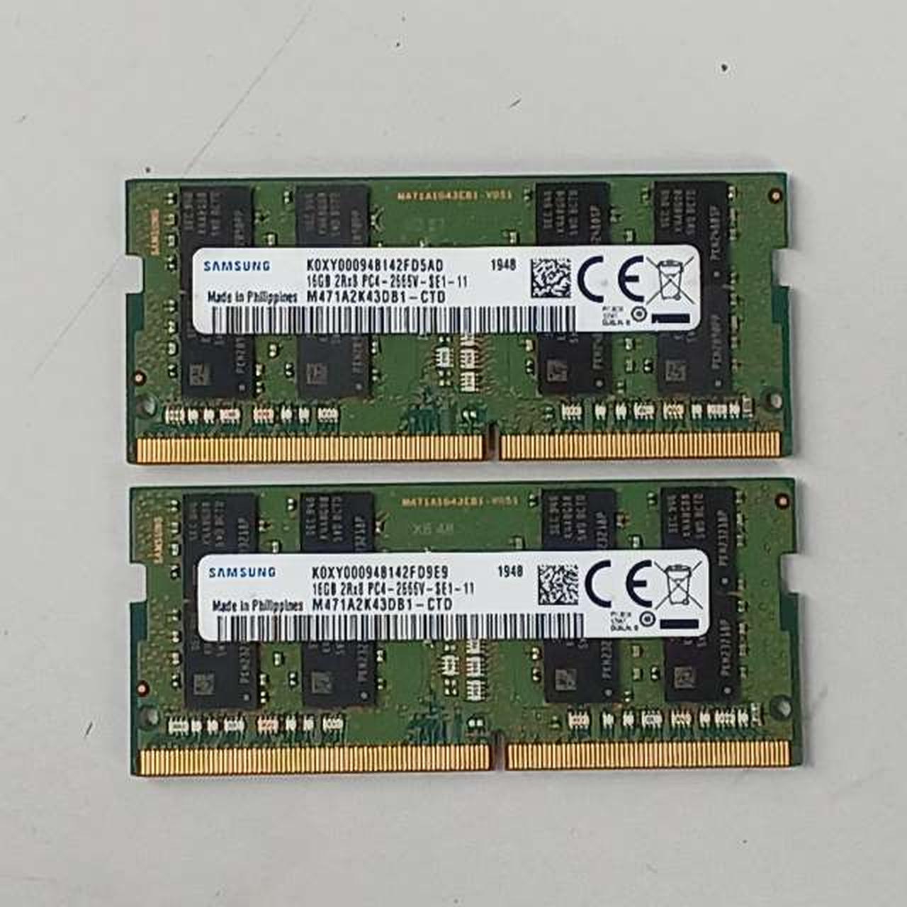 SAMSUNG|DDR4ﾒﾓﾘ 16GBx2枚|HARDOFFオフモール（オフモ）|2032550000104792