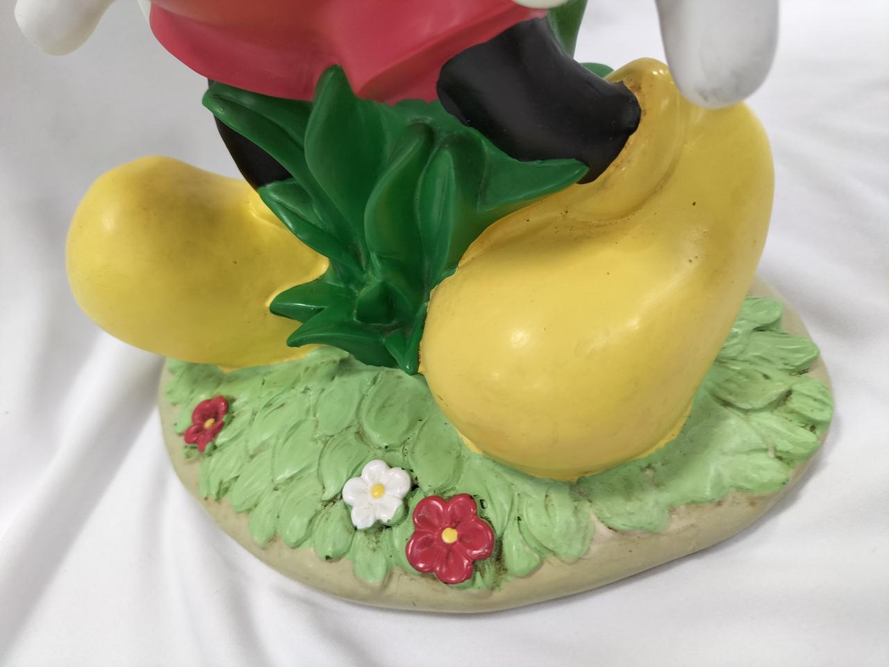 ディズニー ミッキーミニー スタチュー 花台 置物 鉢置