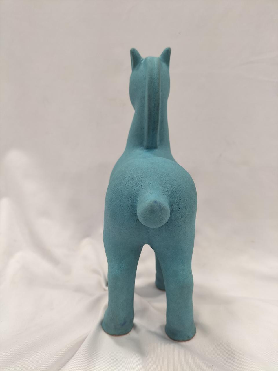 人間国宝、楠部彌弌氏の三彩馬置物 人間国宝、楠部彌弌氏の三彩馬置物