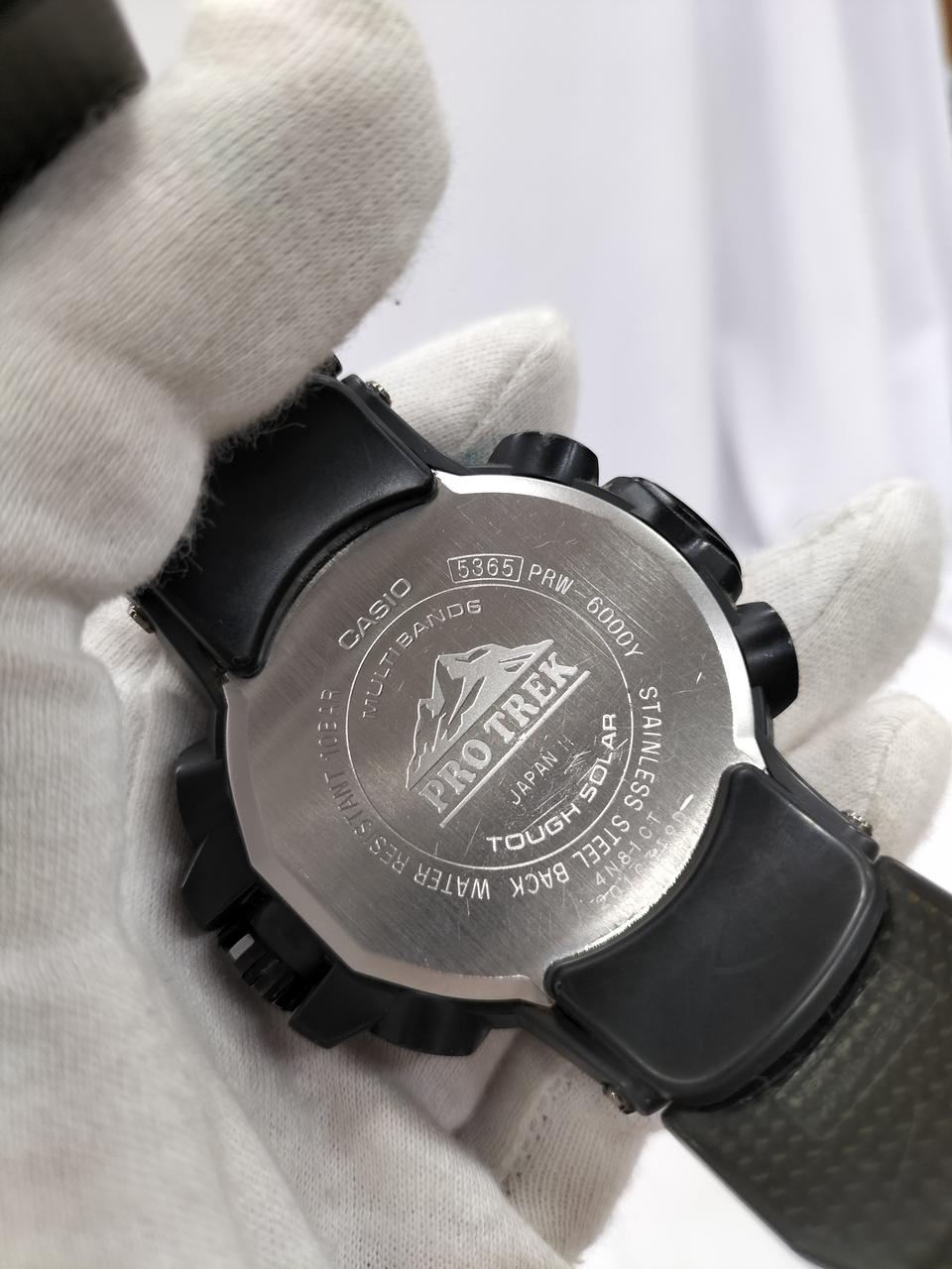 CASIO PROTREK 5365 BLACK ジャンク品 カシオ プロトレック 5365