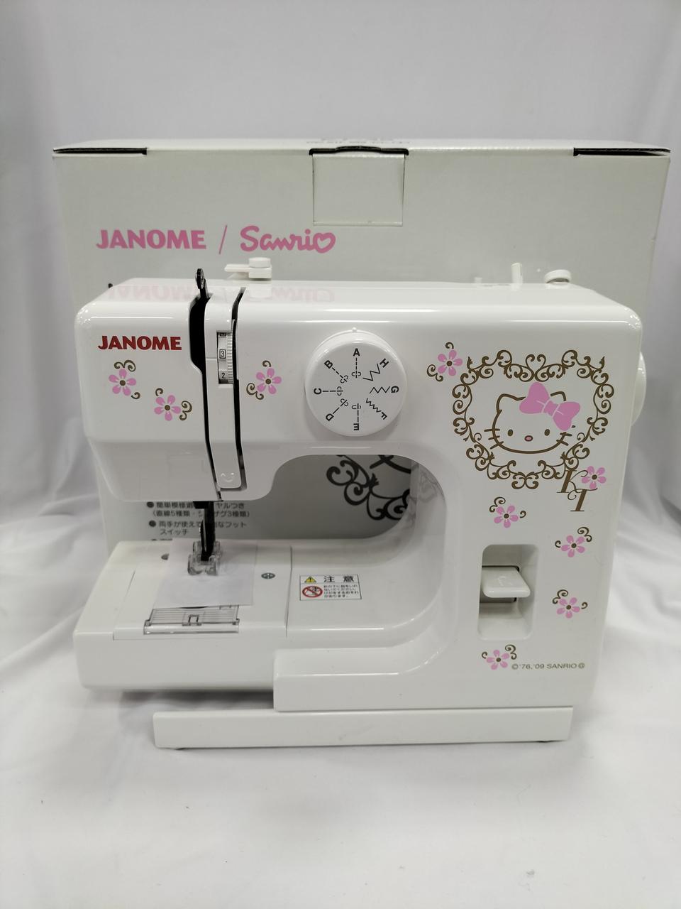 キティ　ミシン JANOME キティ ミシン - メルカリ