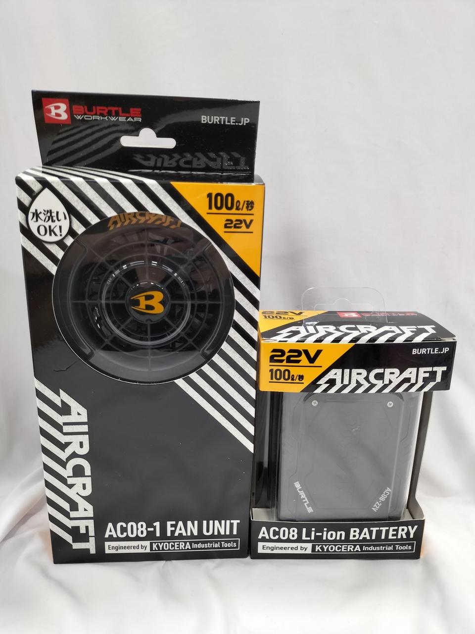 BURTLE AIRCRAFT ファンセット箱付き BURTLE|AIRCRAFT バッテリー&ファンセット|HARDOFFオフモール