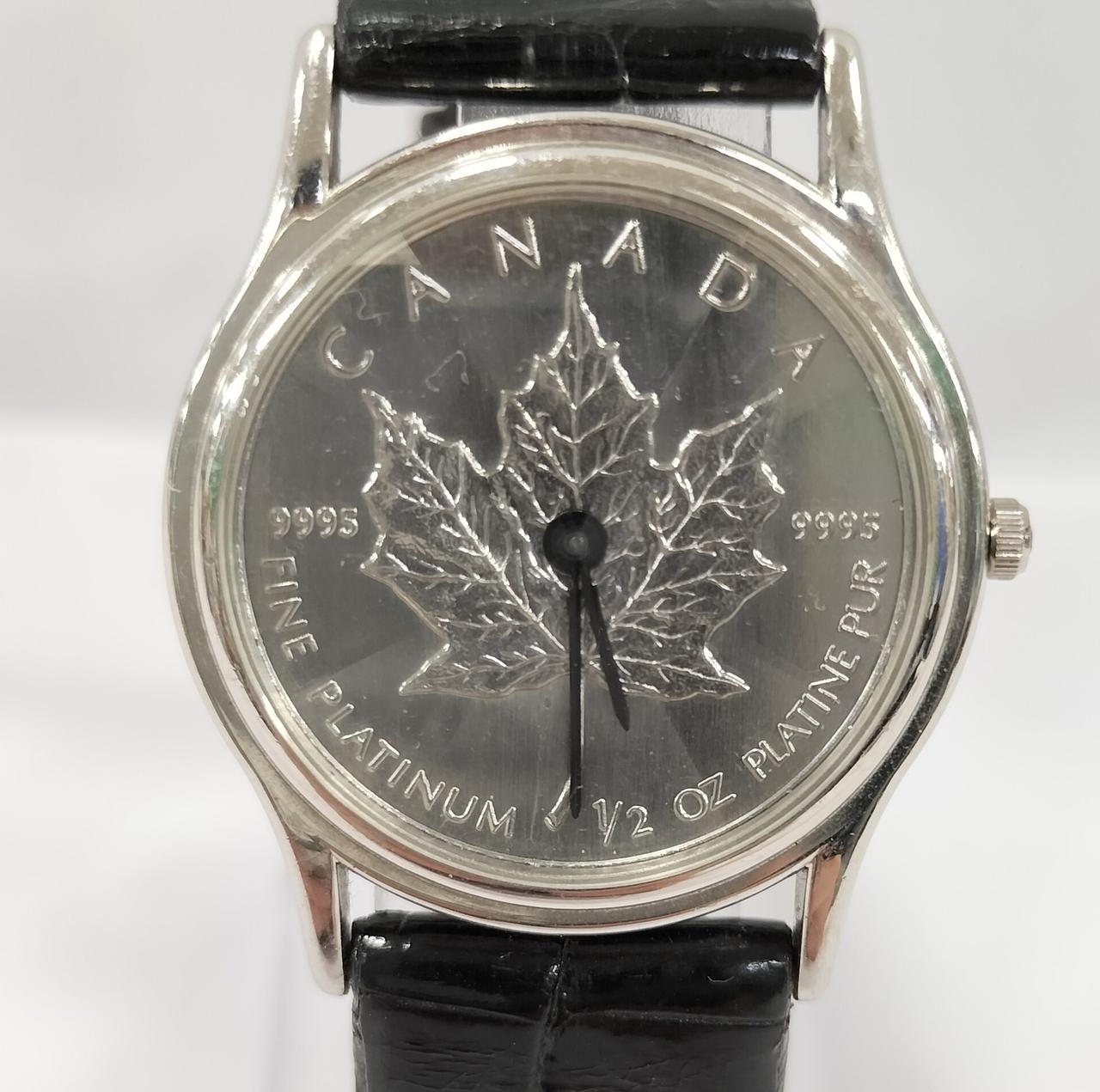 pt950コイン:1/2oz使用