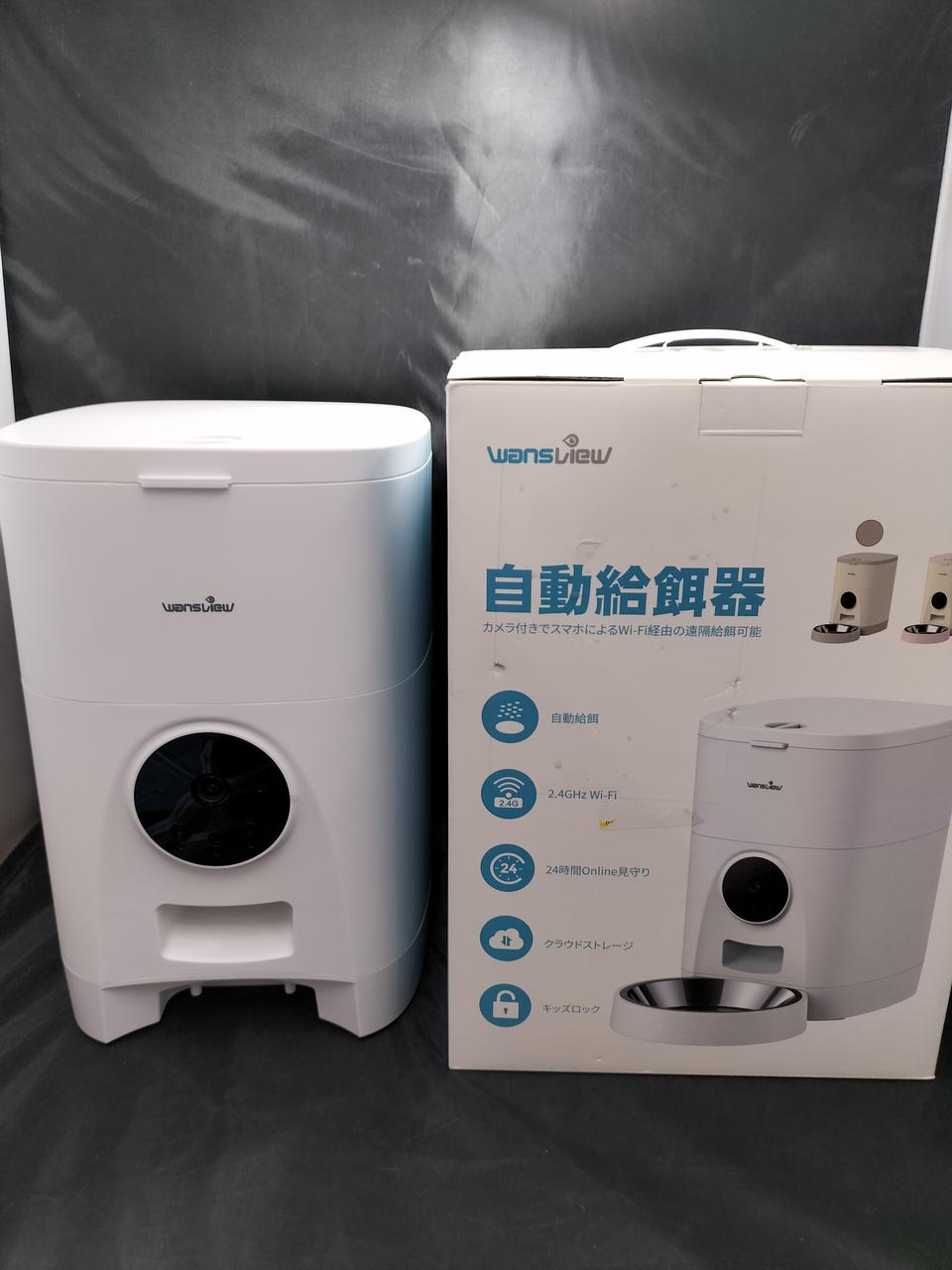 WANSVIEW|カメラ付き自動給餌器|【ハードオフ公式通販】オフモール