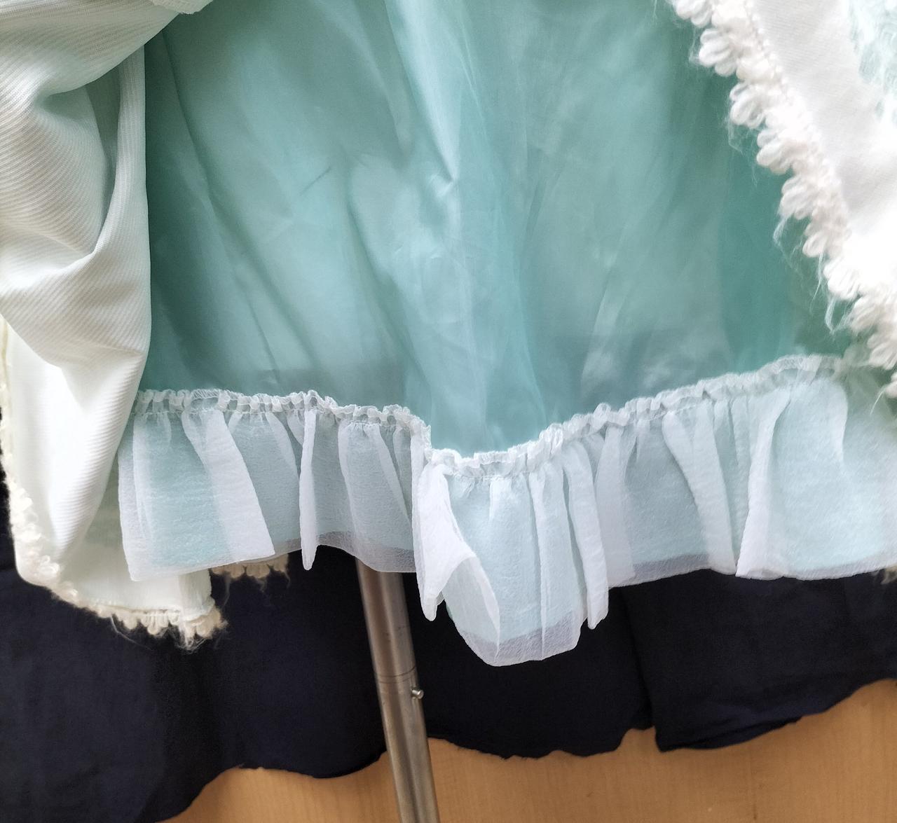 内部分にフリル