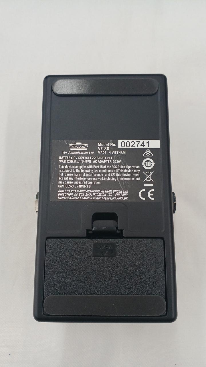 ■【箱・取説付】VOX  VE-SD エフェクター VOX SILK DRIVE [VE-SD] ｜イケベ楽器店オンラインストア