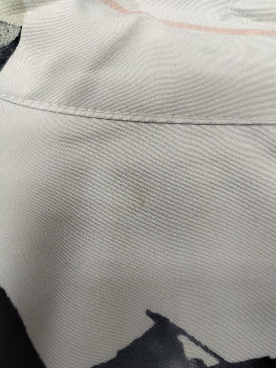 背面上部シミあり