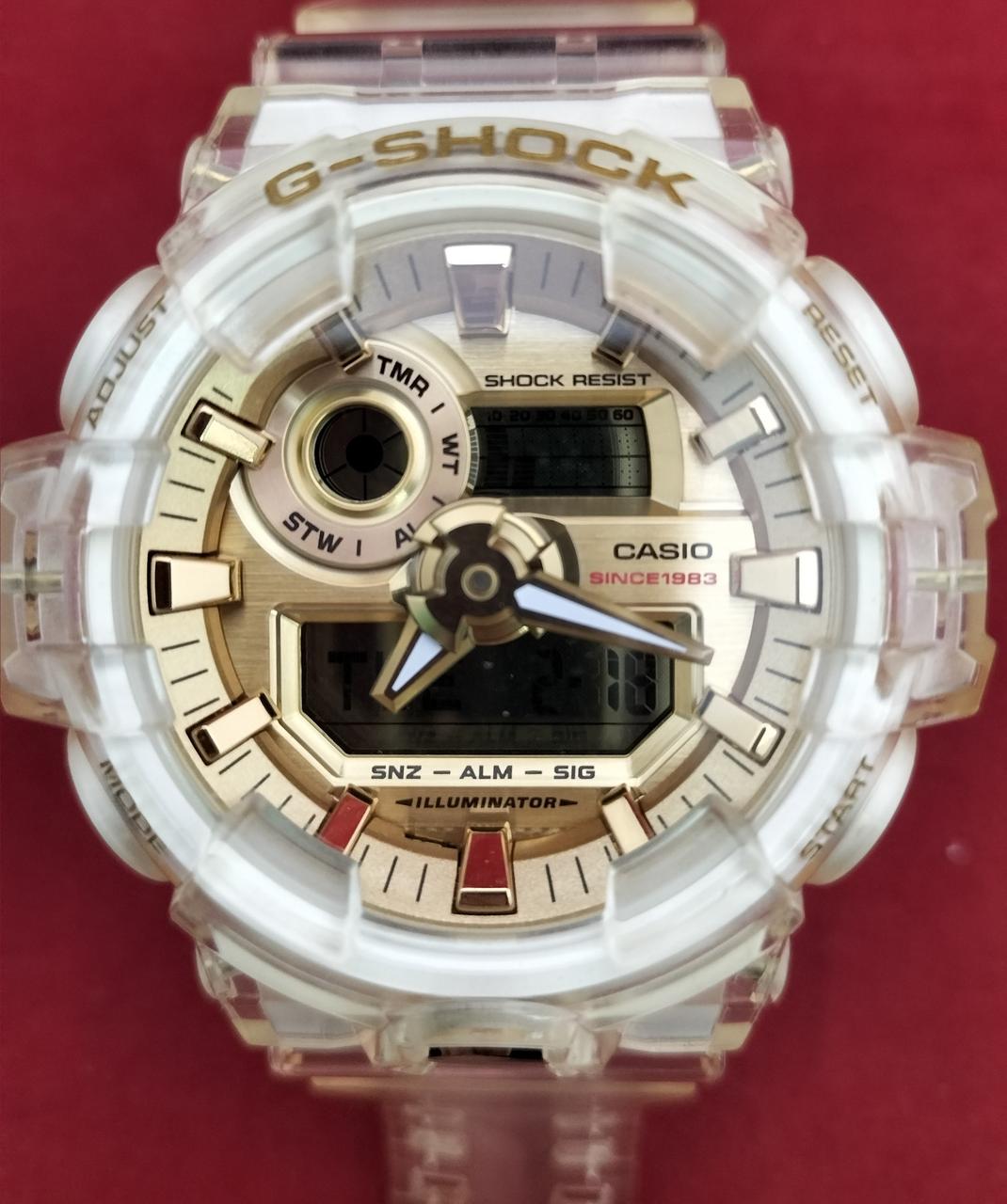 G-SHOCK GA-735E-7AJR　クリア 楽天市場】【BOX訳あり】CASIO カシオ G-SHOCK Gショック ジー