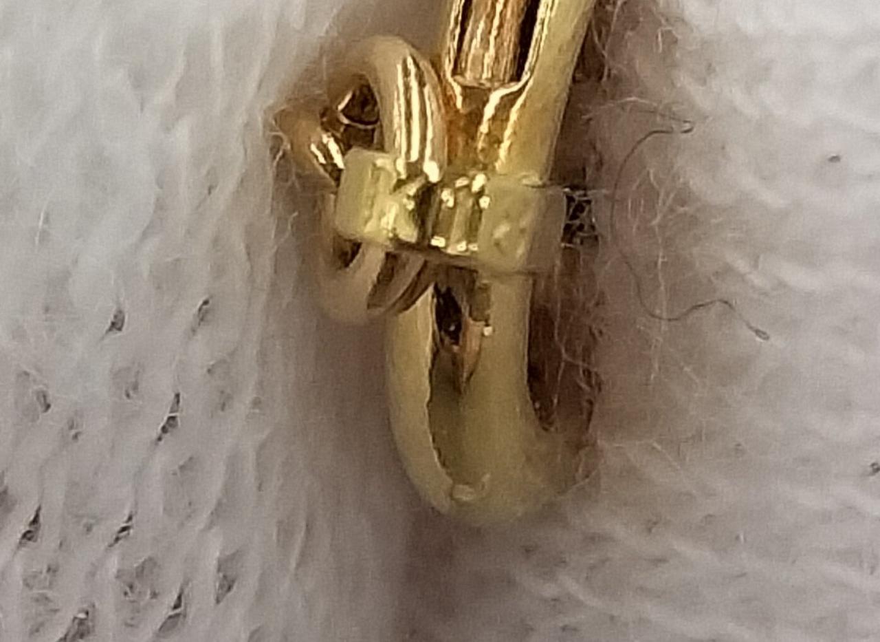 引き輪:k18刻印あり