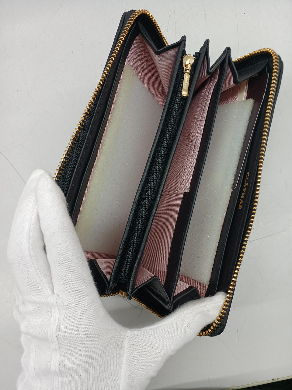 最終価格★箱無し価格★クレイサス　ミモザ　フラップ　長財布 クレイサス CLATHAS 財布 長財布 フラップ 本革 レザー