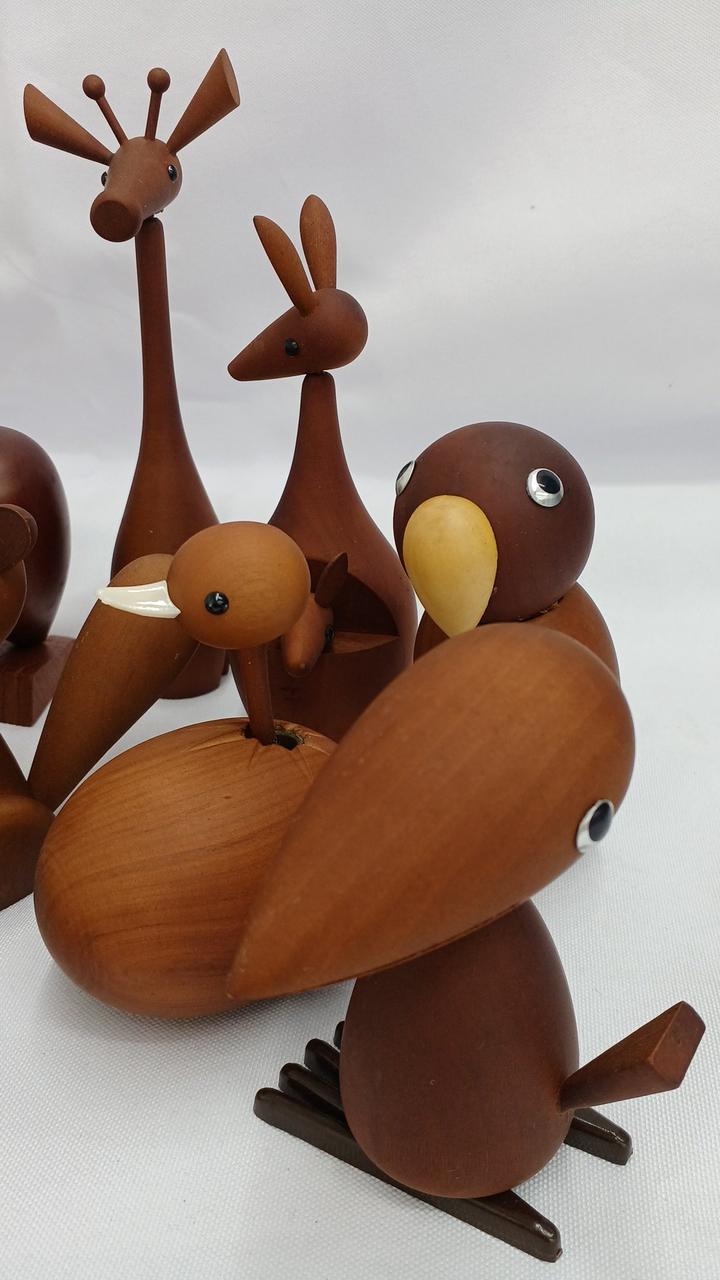 千趣会|ロイヤルペット ウッドアニマル 経年品|【ハードオフ公式通販
