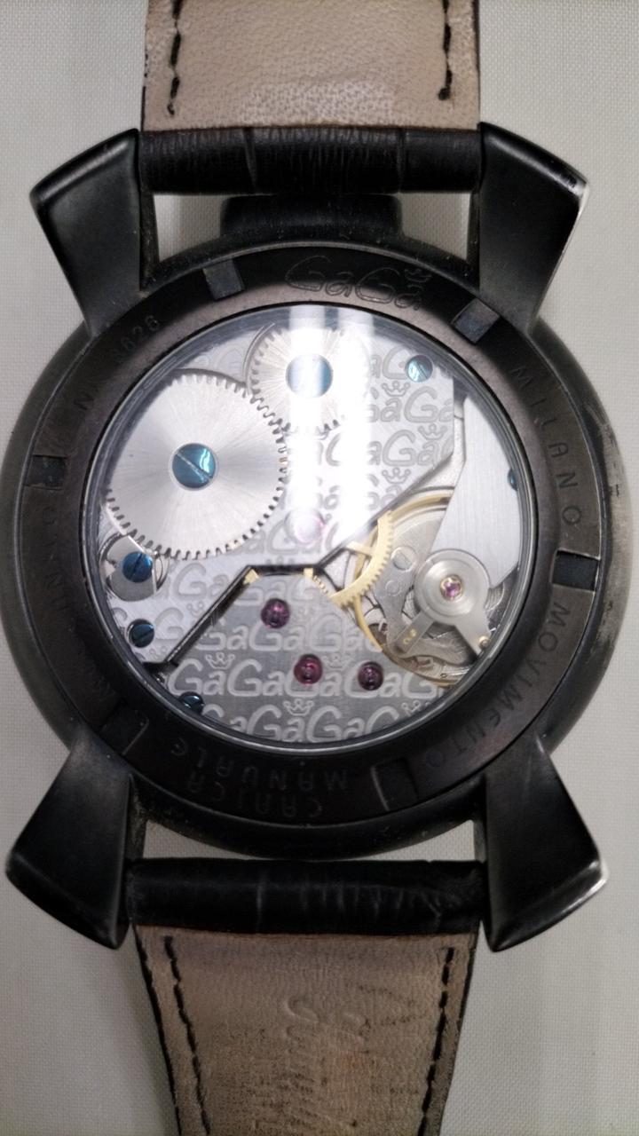 【GaGaMILANO/ガガミラノ】2025 腕時計　稼働品　ベルト付き ガガミラノ(Gaga Milano)|自動巻き腕時計|HARDOFFオフモール