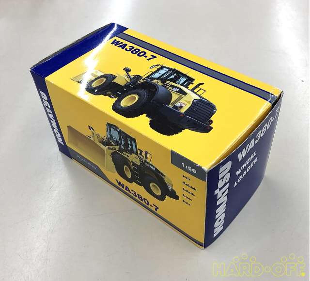 Modellino NZG 1:50 Komatsu WA380-7 Pala Gommata: Diecast Giallo, Nuovo Dal Giappone!