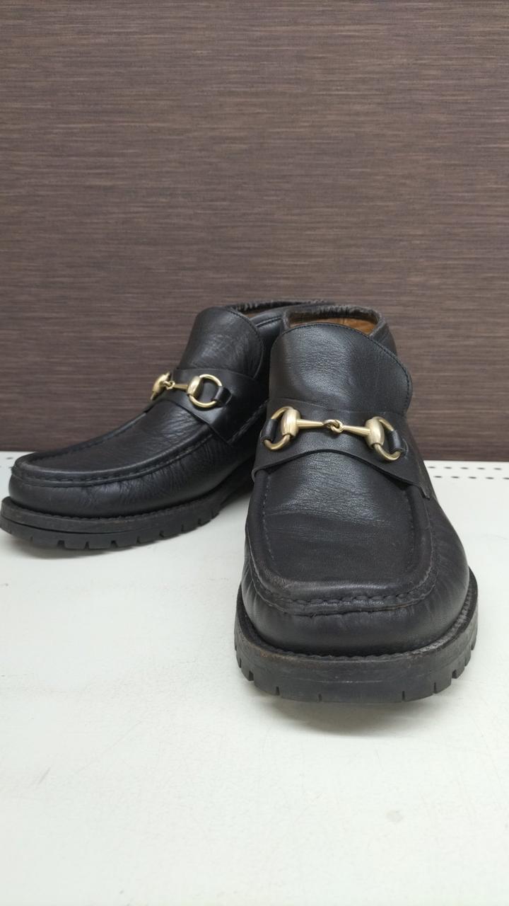 GUCCI　ホースビットアンクルブーツ グッチ ホースビット〕ウィメンズ アンクルブーツ ・ブラック