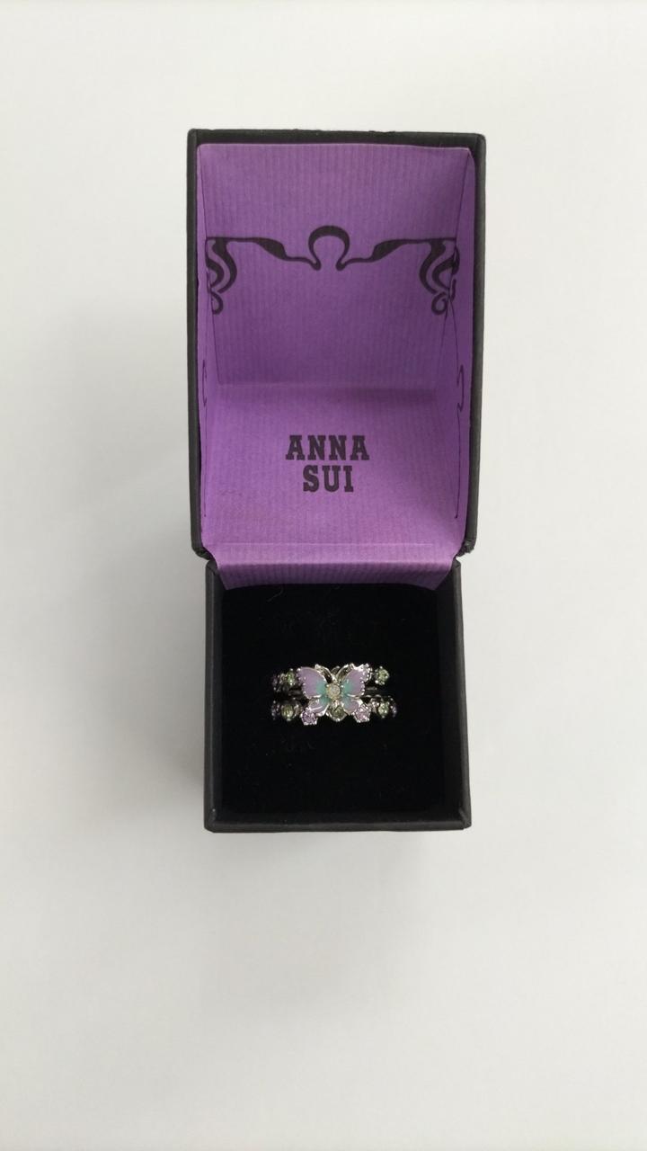 ANNA SUI バタフライ3連リング 楽天市場】ANNA SUI アナスイ バタフライ リング 指輪 3連 3本組