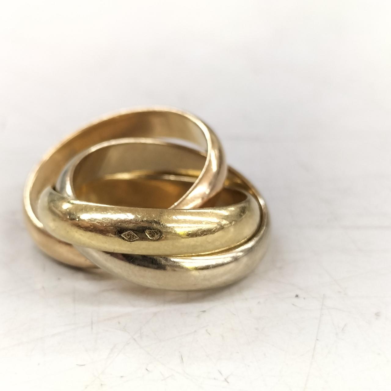 Cartier　トリニティリング　50 廃盤レア Cartier トリニティリング 50 廃盤レア カルティエ CARTIER トリニティ