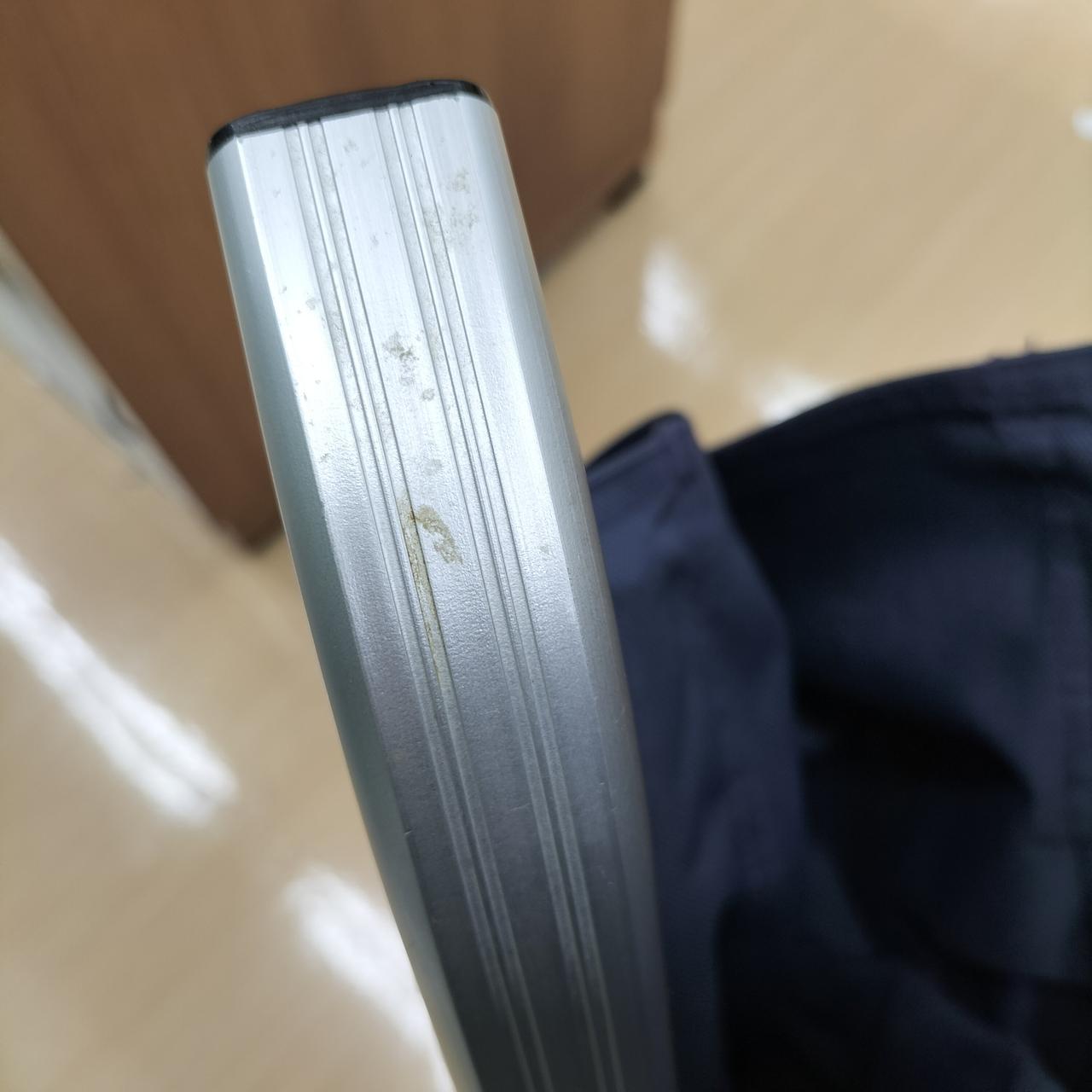 左ひじ掛けサビ