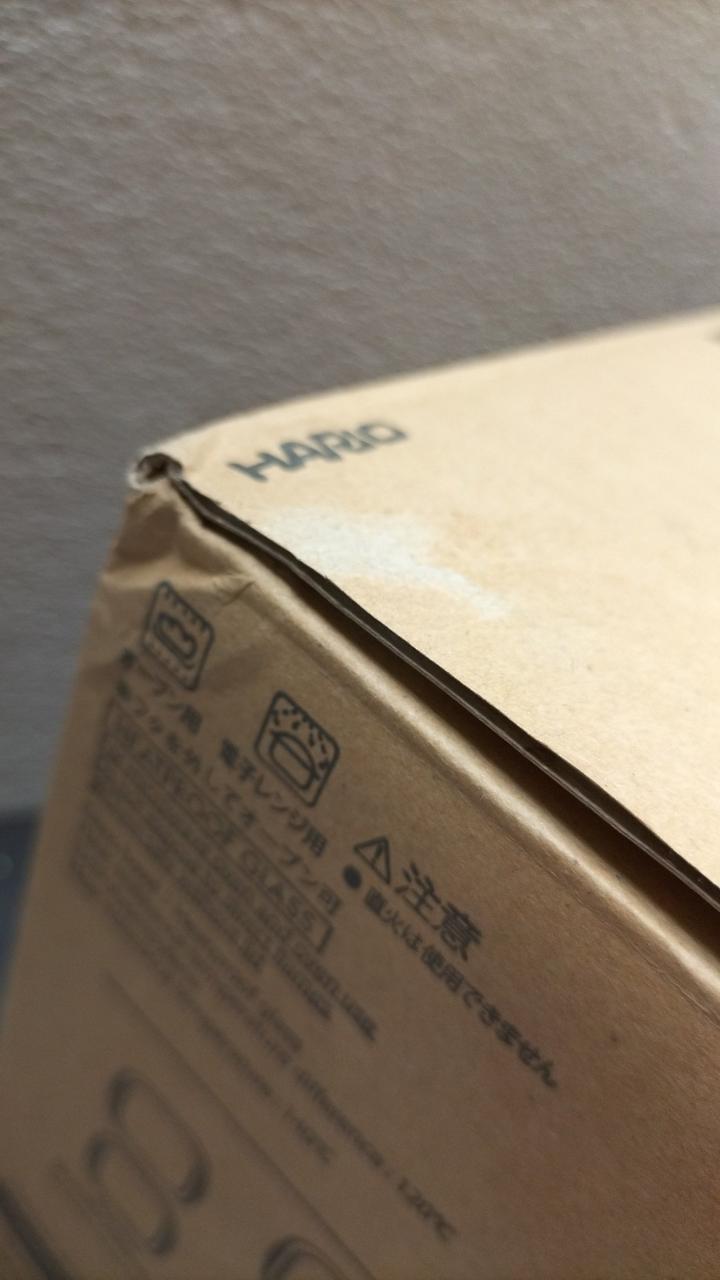 箱ダメージ