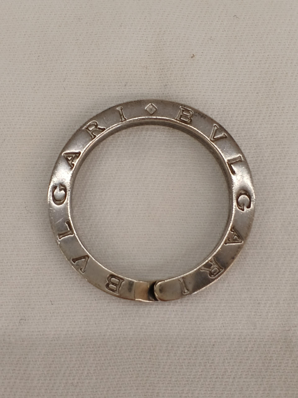 新品未開封　ブルガリ　キーリング BVLGARI 【中古】BVLGARI ブルガリ キーリング【ほぼ新品】SV925