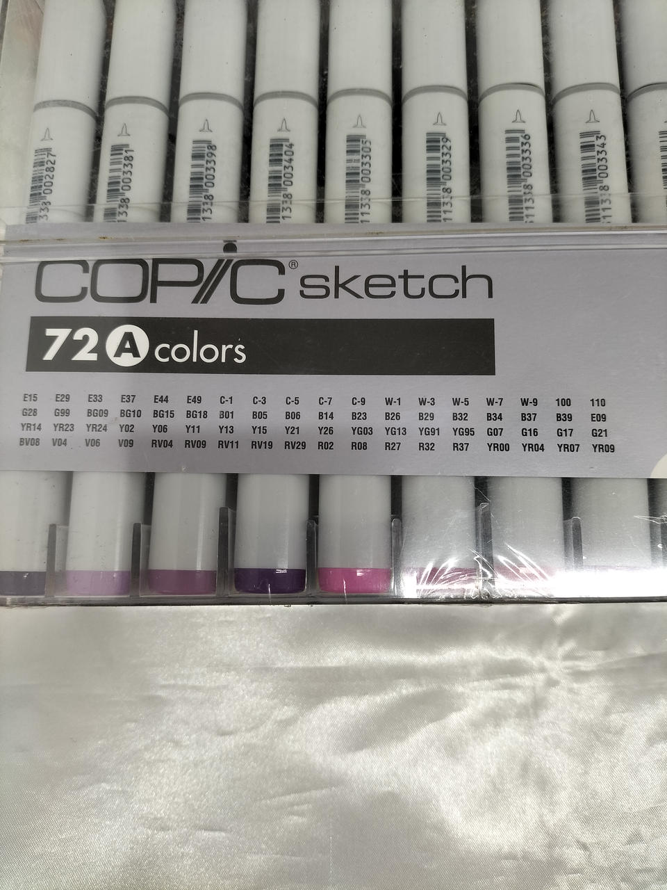 Aセット色番号