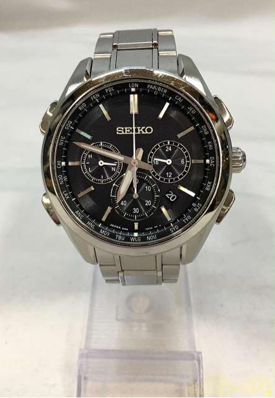 Seiko 8B92-0Aa0 5911203 Solar Radio Wristwatch _72501 | eBay