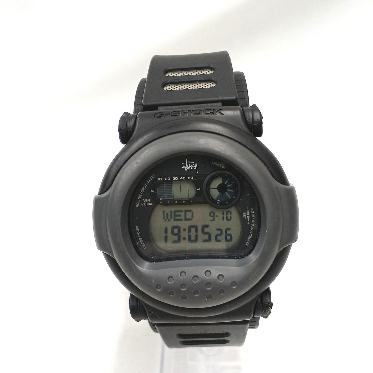 stussy 10SS G-SHOCK コラボ CASIO カシオ G-SHOCK×STUSSY コラボ 25周年記念 DW-5000ST-1JR