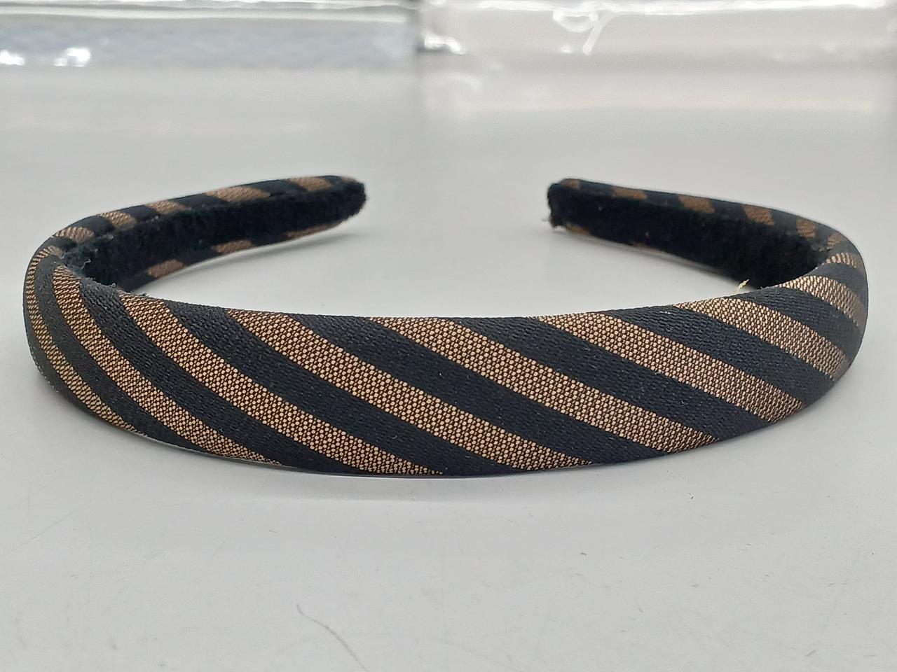 【FENDI】カチューシャ 中古・古着通販】FENDI (フェンディ) ズッカ柄カチューシャ ブラウン