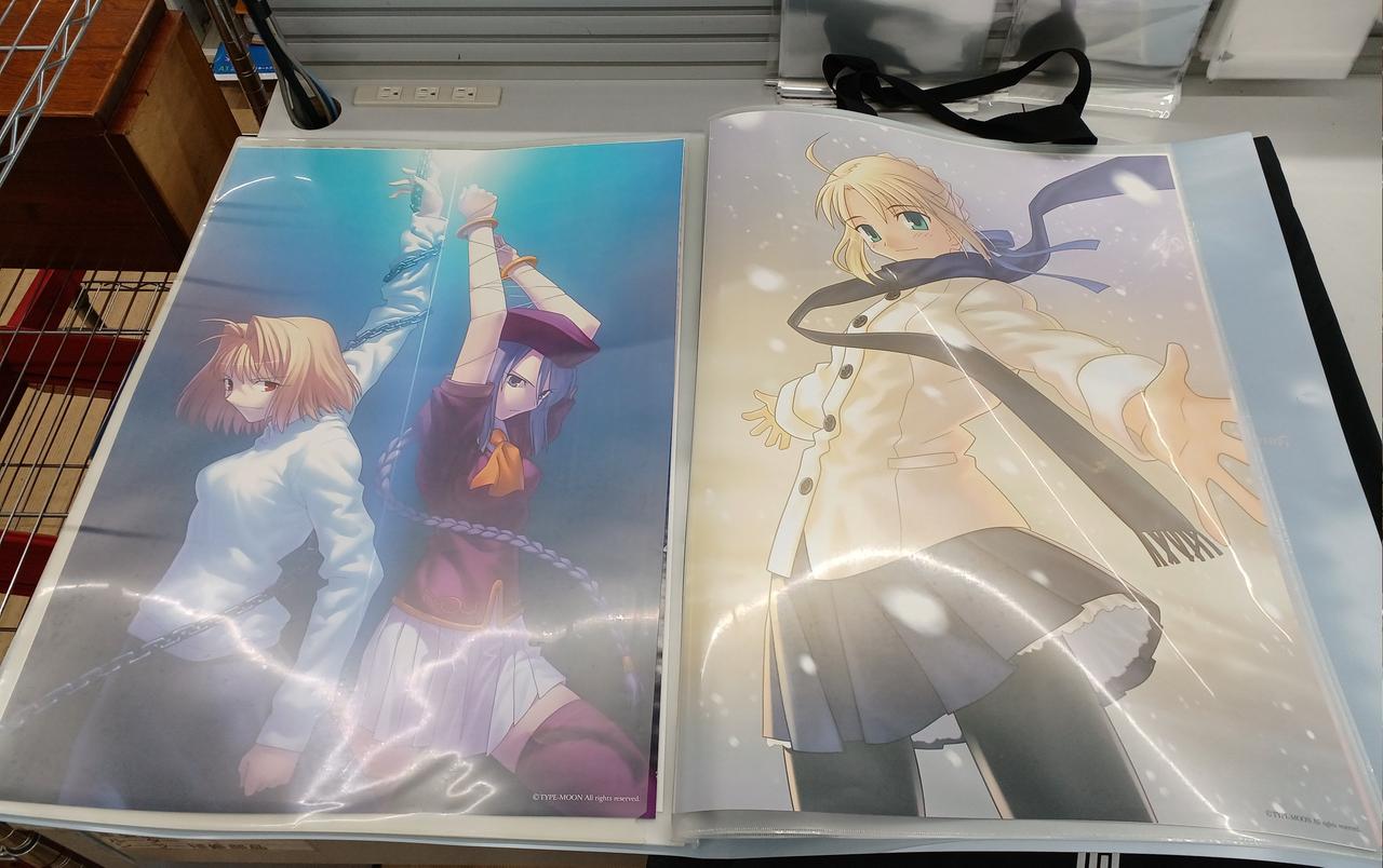 TYPE-MOON ポスターフォルダー バインダー セット TYPE-MOON|ポスターフォルダー バインダー セット|HARDOFFオフ