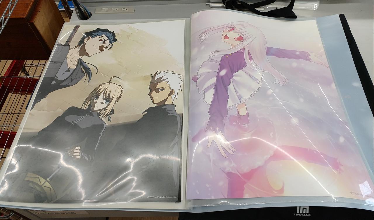 TYPE-MOON ポスターフォルダー バインダー セット TYPE-MOON|ポスターフォルダー バインダー セット|HARDOFFオフ