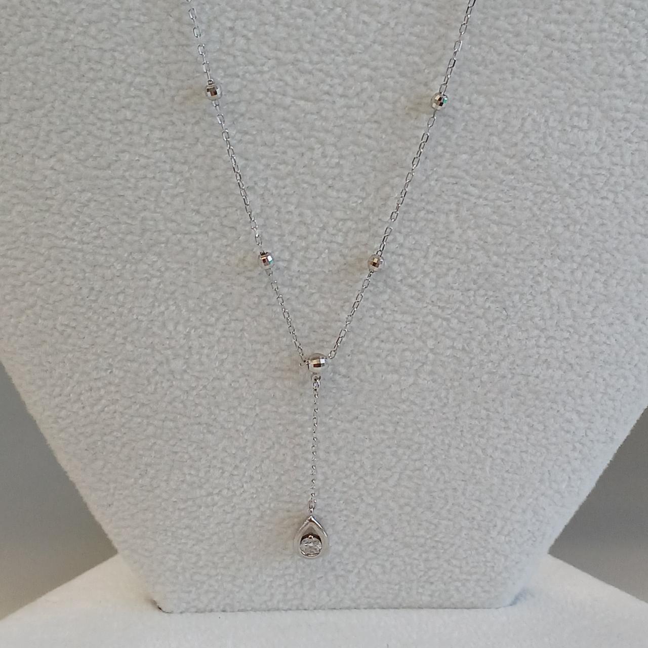 新品】K18YG ダイヤモンド ネックレス 0.07CT【新品】（国内発送