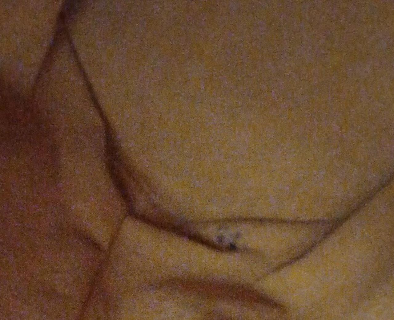 内側の角部分にも汚れがあります