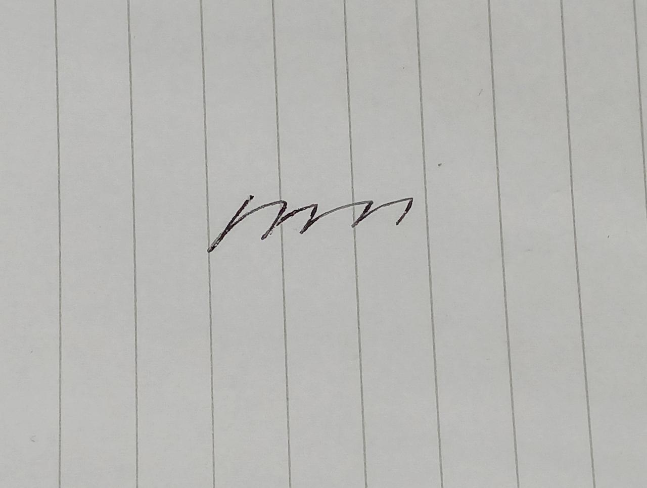 インク少なくなってきてます。