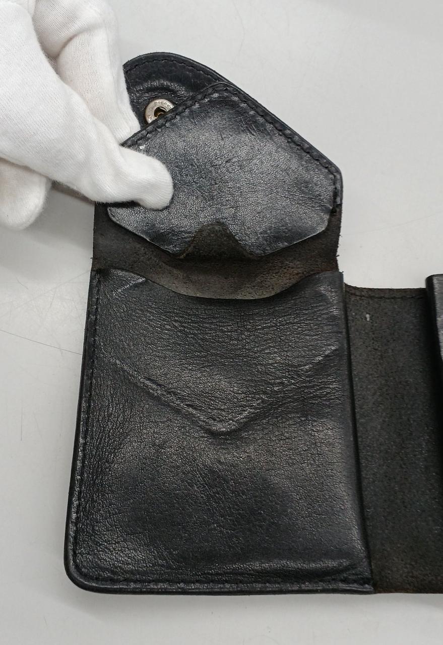 折れる部分がよれています