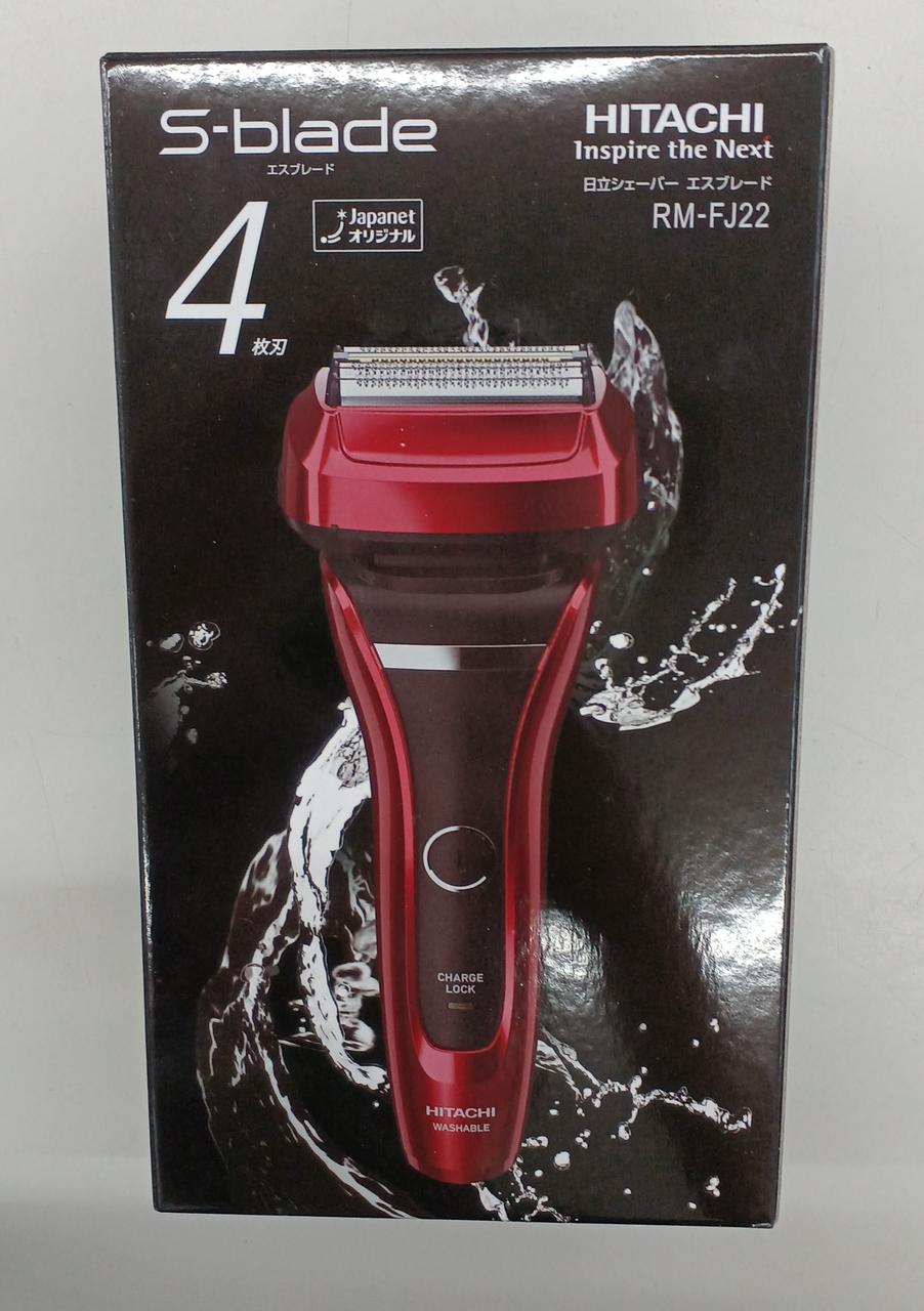 HITACHI メンズ電気シェーバー RM-FJ22  レッド 新品】日立シェーバー レッド RM-FJ22 ジャパネットモデル 替刃