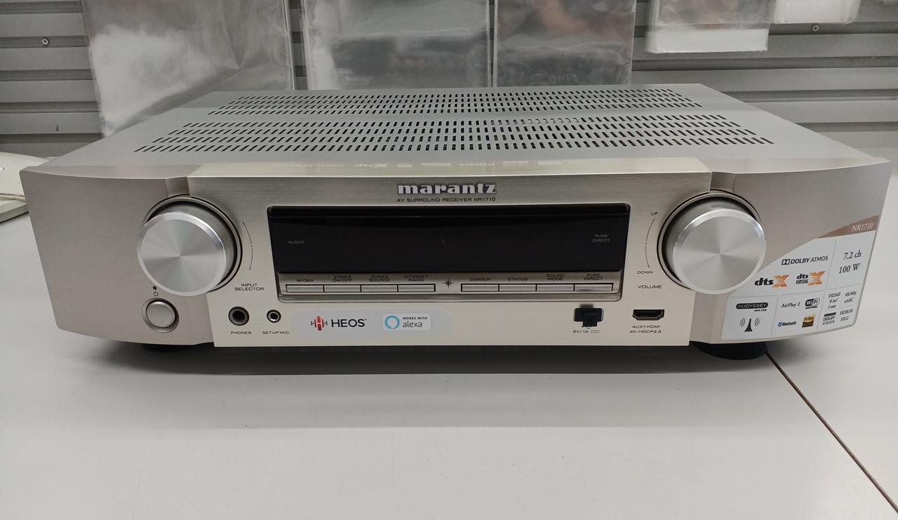 マランツ Marantz NR1710 シルバー AIRBOW - NR1710 Speciall/シルバーゴールド/コンプリート