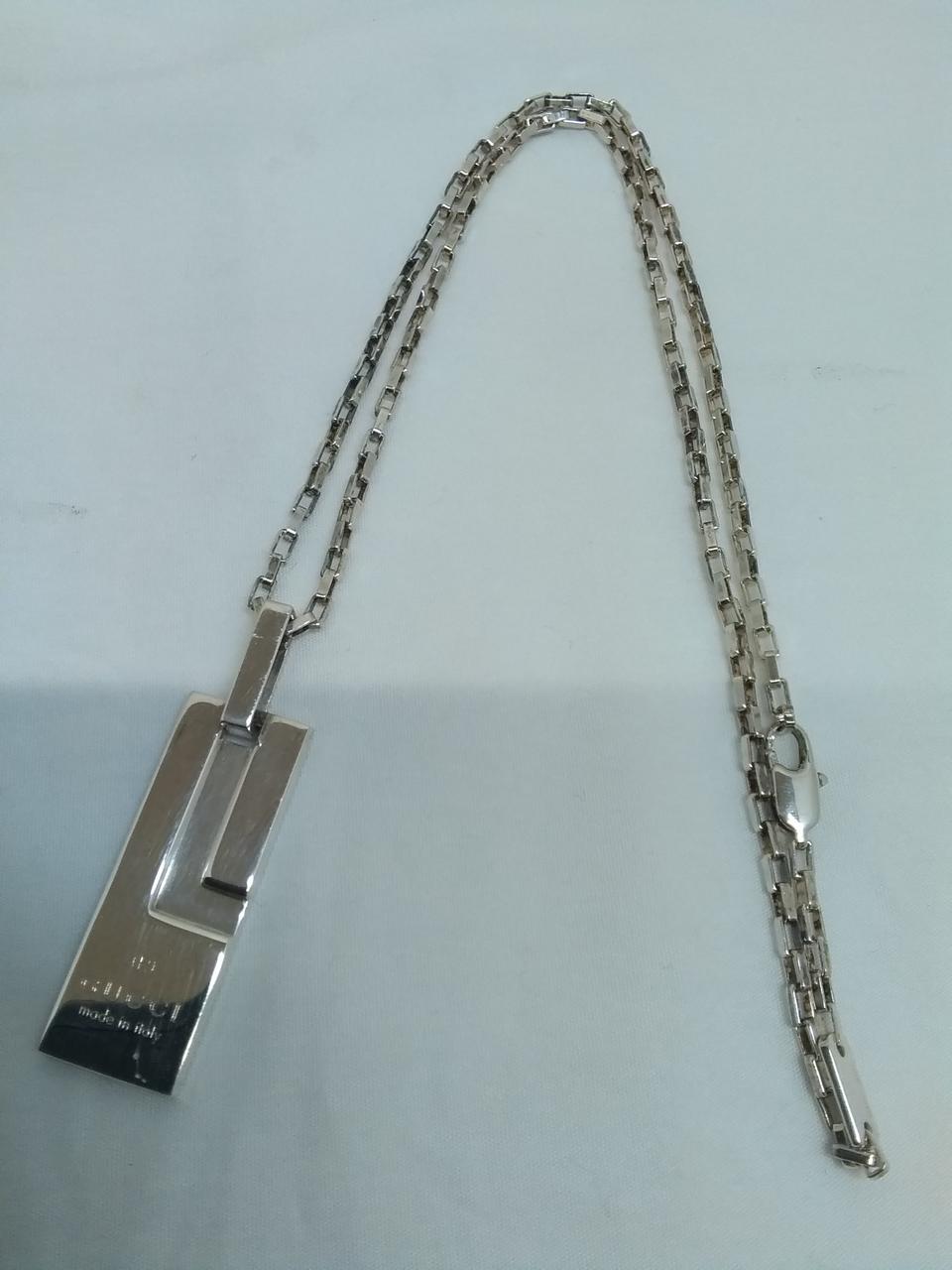 グッチ(GUCCI)|Gロゴ ネックレスシルバー925|HARDOFFオフモール
