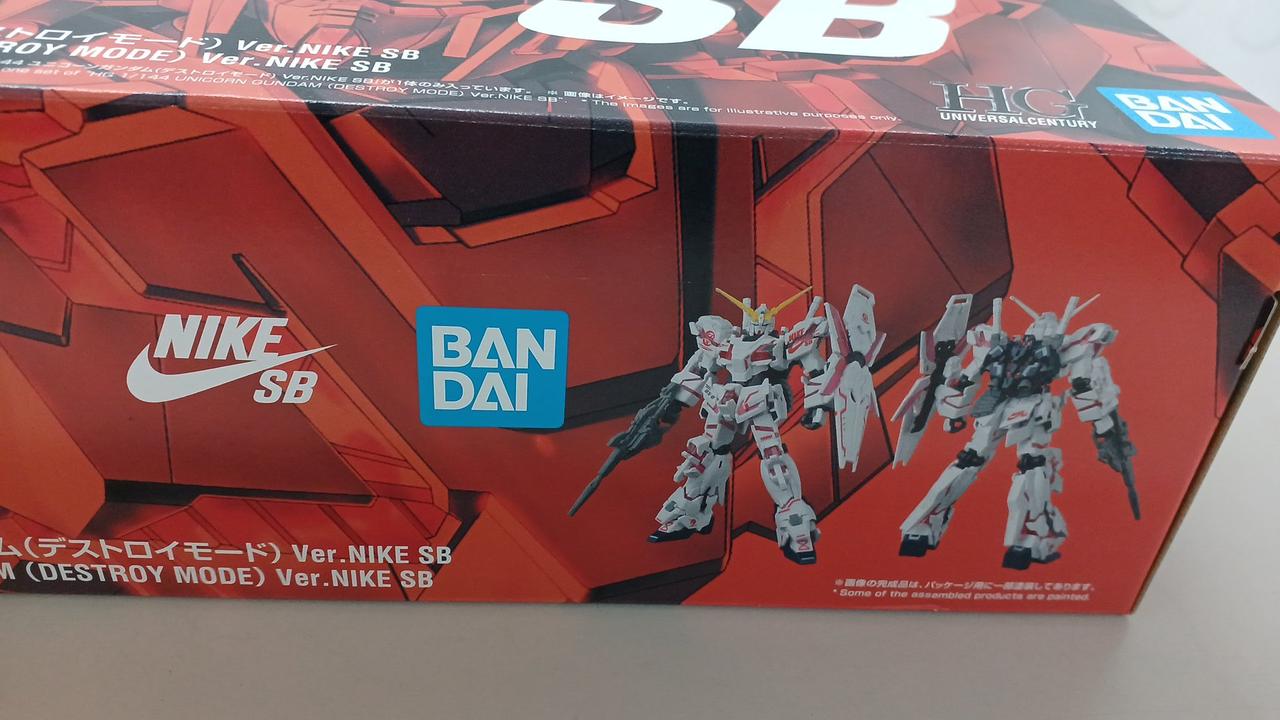 BANDAI|HG ユニコーンガンダム VER.NIKE SB|【ハードオフ公式通販