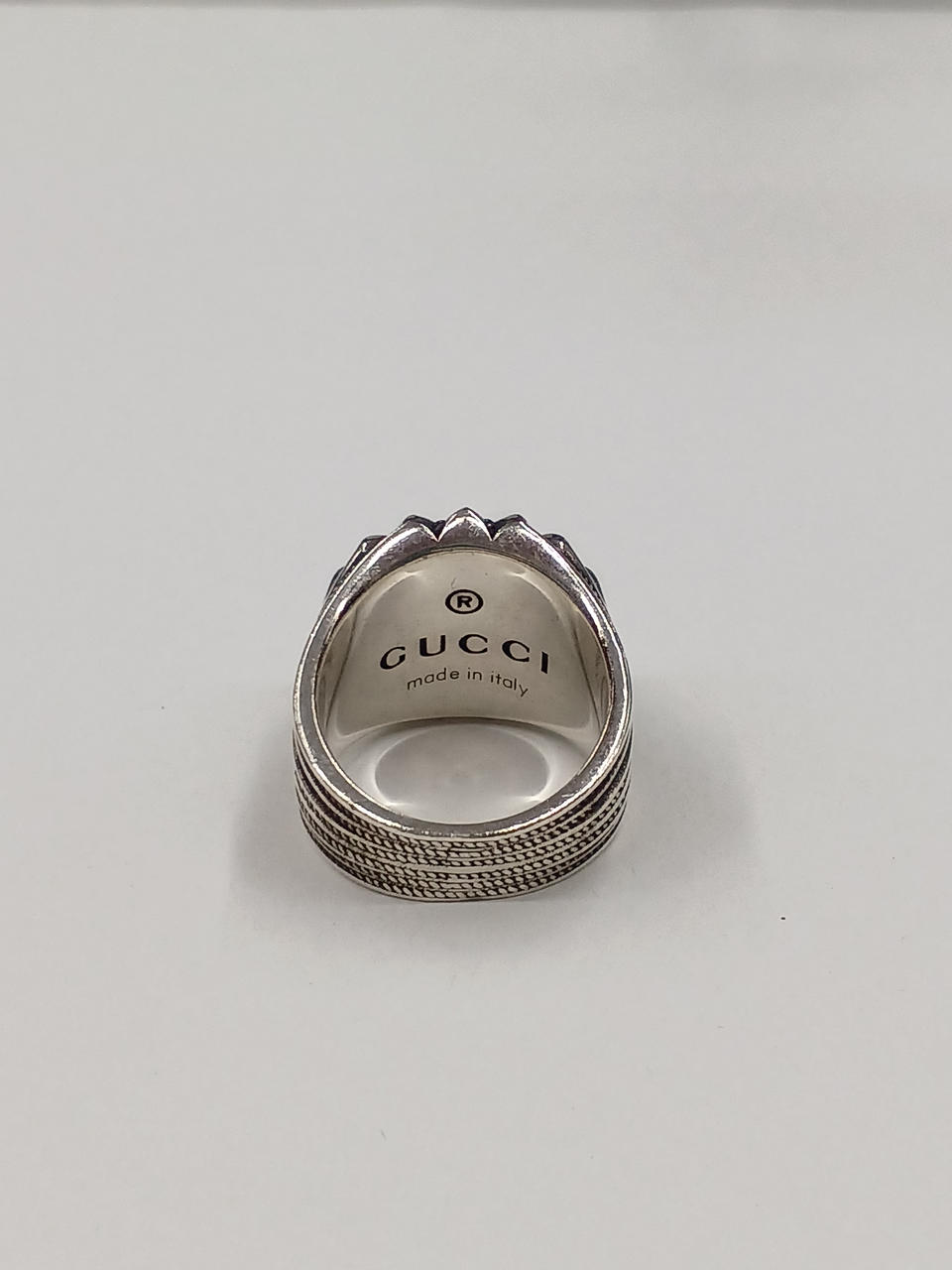 お箱付美品 GUCCI / グッチ スクエアストーンリング Amazon | [グッチ] アラベスク パターン スクエアG キューブ