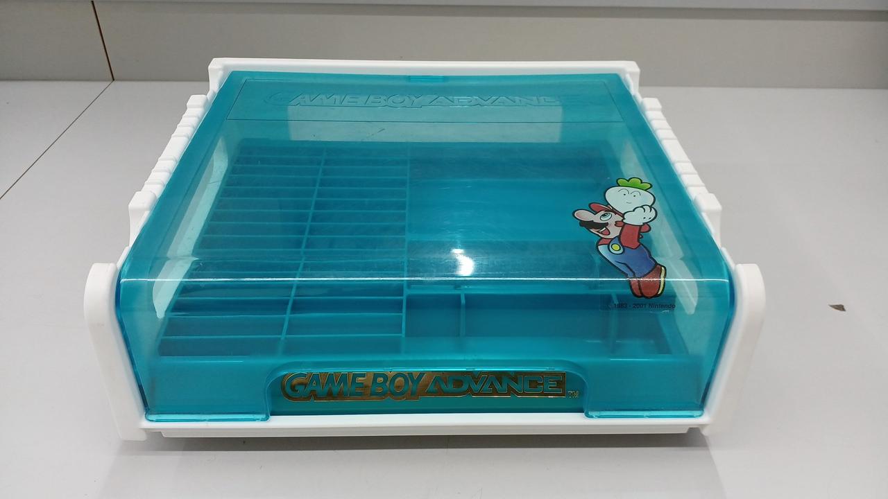 ゲームボーイアドバンス　マリオ　ストレージラック収納ケース　箱無し 4973307622427.jpg