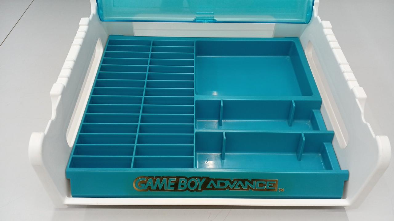 任天堂 - ゲームボーイアドバンスマリオストレージラック収納ケース ニンテンドウ(NINTENDO)|ゲームボーイアドバンス マリオ