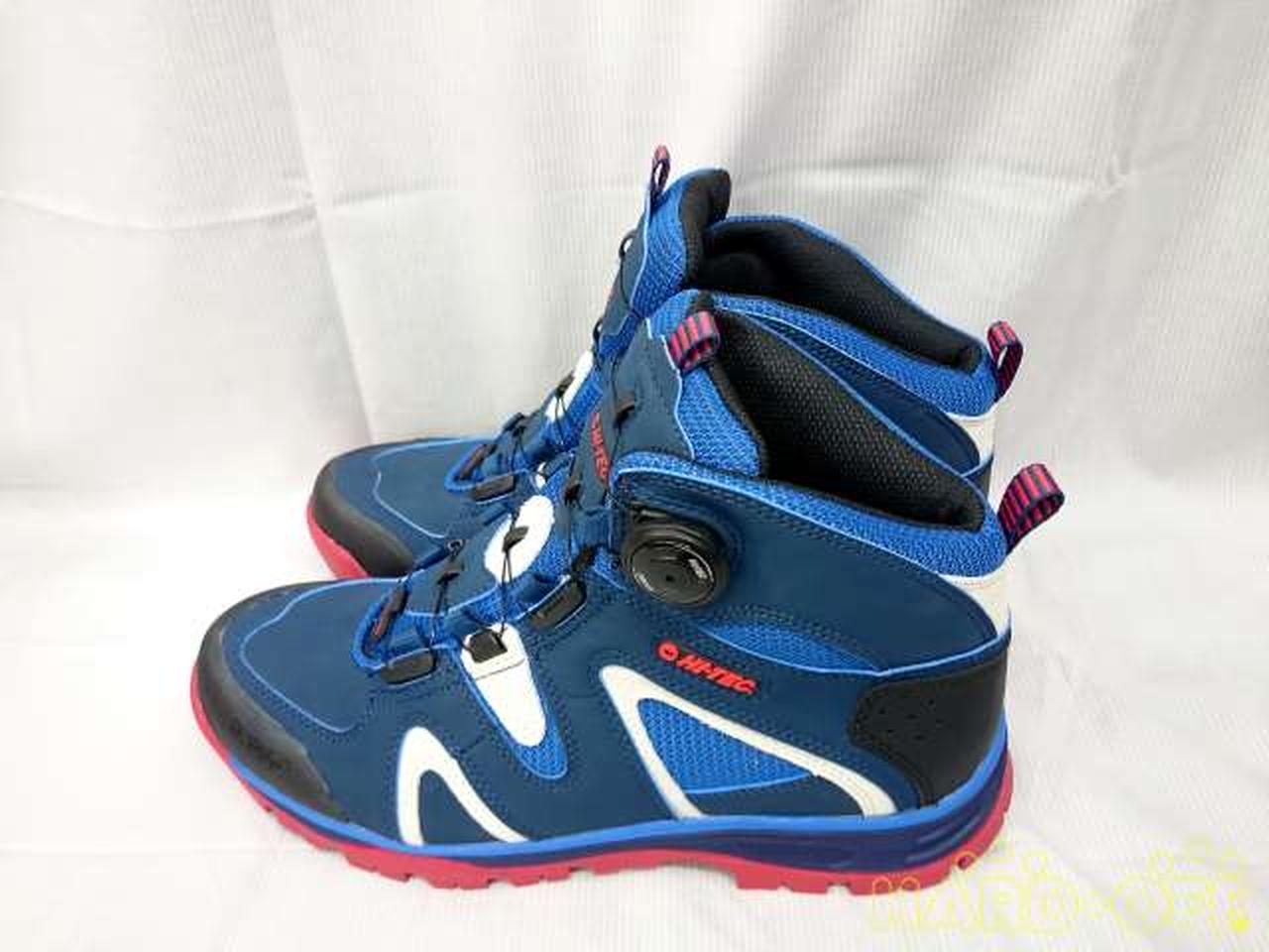 Hi Tec 未使用品 ハイテック スニーカー トレッキングシューズ ダイヤル式シューレース Hardoffオフモール