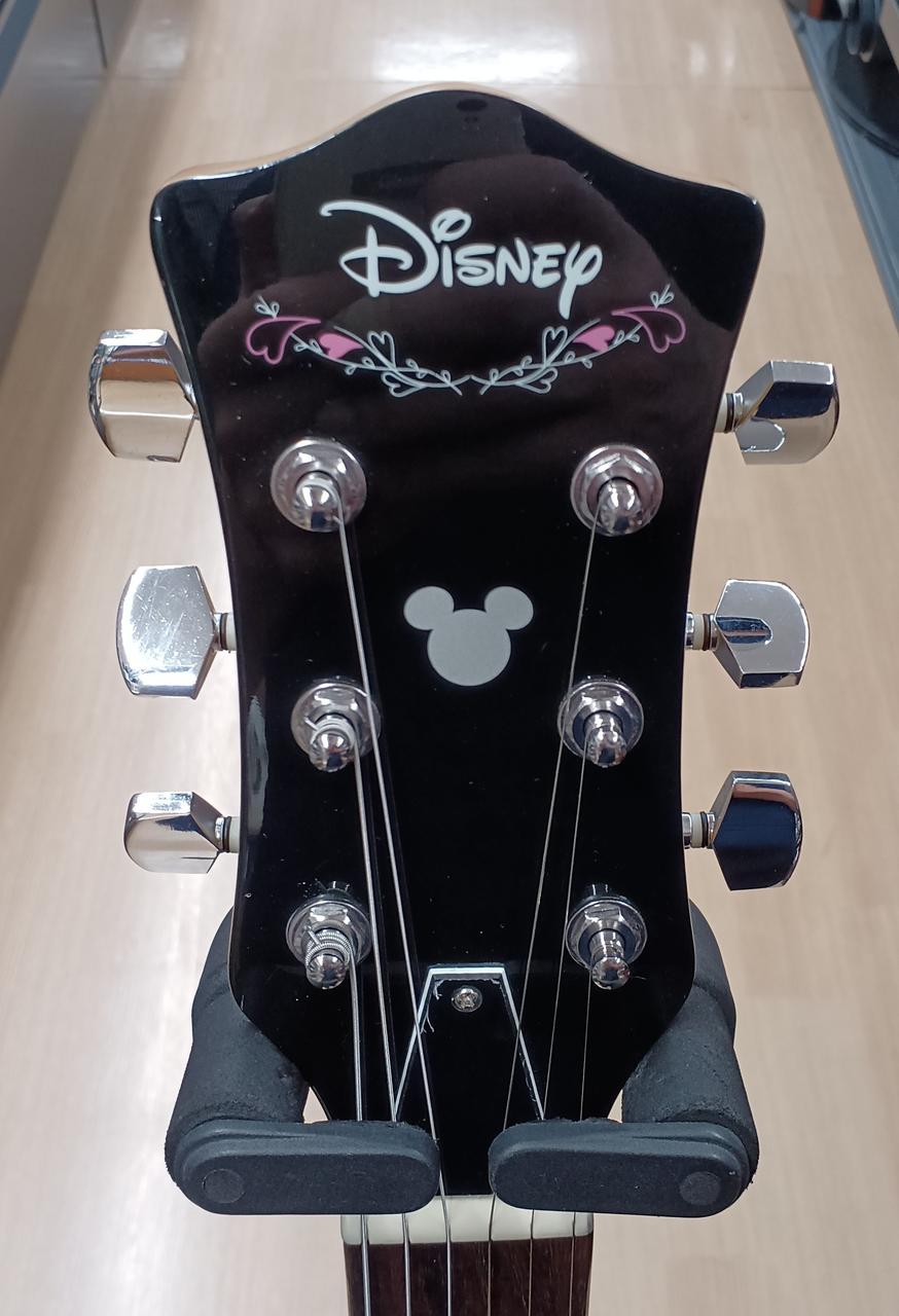 Disney エレキギター ミッキー メンテ済 メンテ済 Disney公認 エレキギター レスポールDCタイプ ミッキー