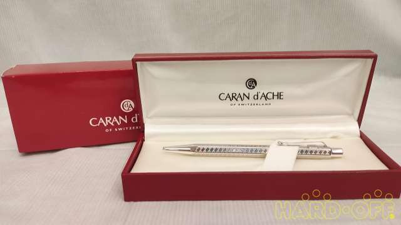 CARAN Ｄ'ACHE|カランダッシュ　ボールペン　エクリドール　シルバー　マヤ|HARDOFFオフモール（オフモ）|2032900000001728