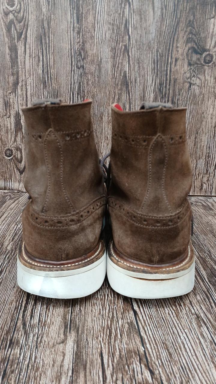 TRICKER'S×JUNYA WATANABE|スエード地ウイングチップブーツ