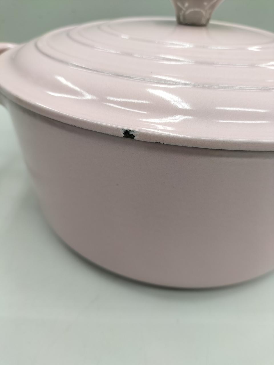USED美品】Le Creuset ココットロンド ピンク 18cm 【公式通販】