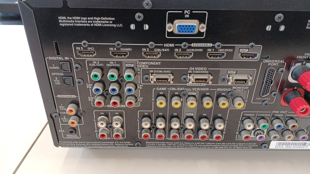 ONKYO TX-SA608 AVアンプ ONKYO プリメインアンプ TX-SA608 ONKYO TX-SA608 AVアンプ 7